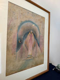 Framed pastel angel artwork - thumbnail 2 of 3