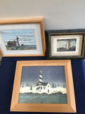 Framed Lighthouse Art Prints 11x9, 9x7, 12.5x11 - thumbnail 1 of 4