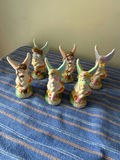 Fairy candleholders and bisque bird boxes - thumbnail 7 of 8