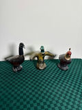 Three Avon bird-shaped decanter figurines - thumbnail 1 of 7