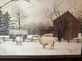 Billy Jacob’s - Winter Coat framed farm scene print - thumbnail 4 of 4
