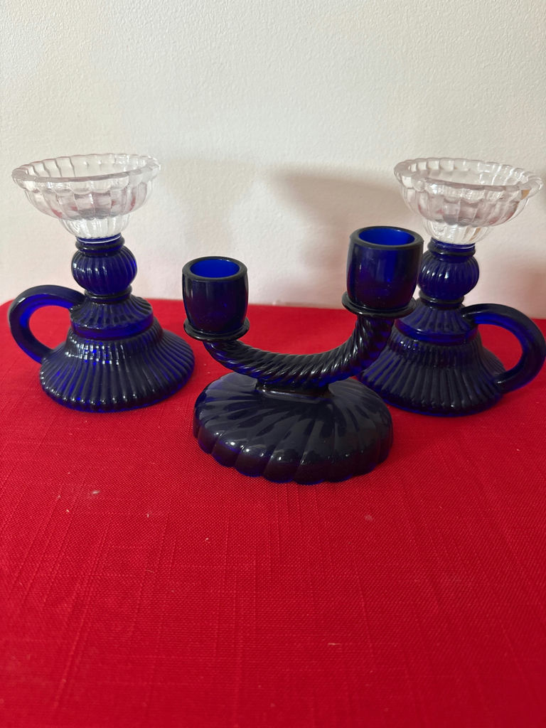 Vintage imperial and princess house cobalt blue - image 2 of 2