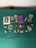 Assorted costume jewelry pins and brooches - thumbnail 1 of 3