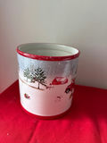Festive Christmas Winter Cookie Jar with Lid - thumbnail 5 of 6