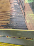 Framed seaside porch print with potted flowers - thumbnail 4 of 4