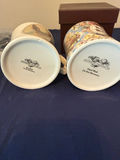 Two ceramic mugs: floral 'Happy Birthday' mug and rabbit portrait mug - thumbnail 3 of 3