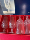 Six Cristal d'Arques Longchamp crystal goblets - thumbnail 3 of 4
