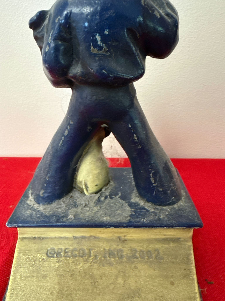 Cracker Jack Sailor and Dog Figurine door stop - image 3 of 3