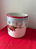 Festive Christmas Winter Cookie Jar with Lid - thumbnail 6 of 6