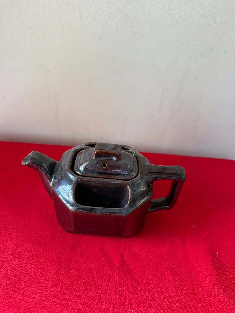 Ceramic Teapot Collection on Decorative Tray - image 8 of 14