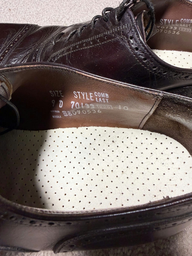 Assorted men's leather dress shoes (oxfords, loafers, and brogues) from Bill Blass and Rockport - image 3 of 20