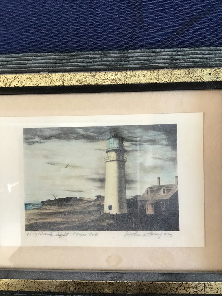 Framed Lighthouse Art Prints 11x9, 9x7, 12.5x11 - image 4 of 4