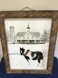 Two framed animal art prints 14x17.5, 8x10 - thumbnail 2 of 2