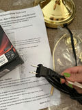 Hummingbirds Touch Lamp Kit with LED Bulbs and Hardware - thumbnail 7 of 8