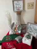 Assorted Christmas Decor and Framed Holiday Art - thumbnail 1 of 4
