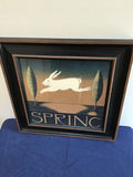 Winter and Spring Framed Prints 13.5x 13.5 - thumbnail 2 of 3
