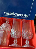 Six Cristal d'Arques Longchamp crystal goblets - thumbnail 4 of 4