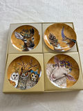 Set of Four Decorative Woodland Animal Plates - thumbnail 2 of 2