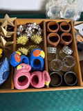 Assorted napkin rings and decorative trinkets - thumbnail 3 of 8