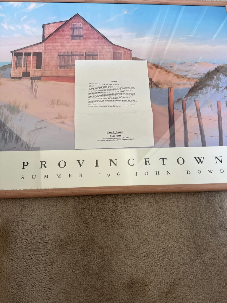 Provincetown Summer '96 by John Dowd framed art print - image 2 of 4
