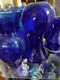 Cobalt blue glass vases collection - thumbnail 1 of 3