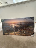 Two canvas wall art prints: Best Friends by Terry Redlin and a Thomas Kinkade Studios piece - thumbnail 1 of 8