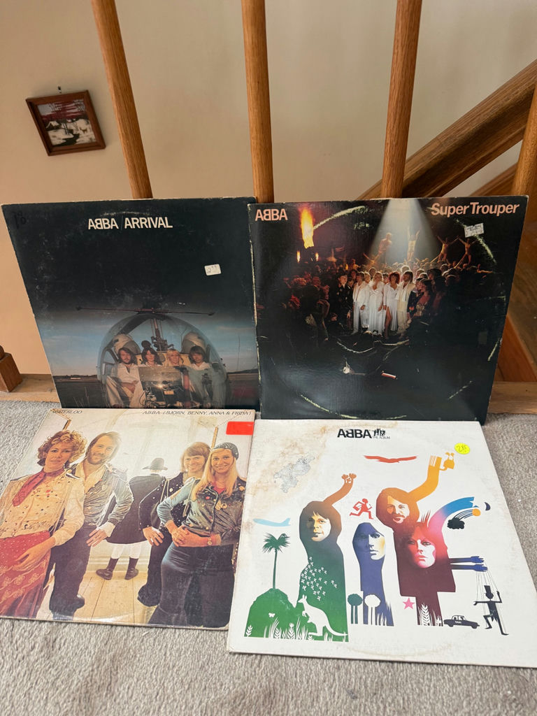 Vinyl Records - ABBA, Elvis, Simon & Garfunkel, various artists - image 2 of 6