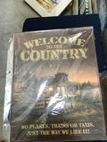 Rustic cabin-themed country decor signs 16x12.5 - thumbnail 2 of 5