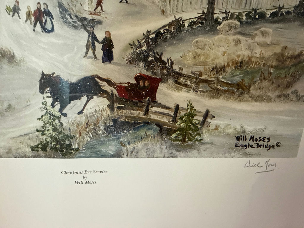 Christmas Eve Service print by Will Moses - image 2 of 2