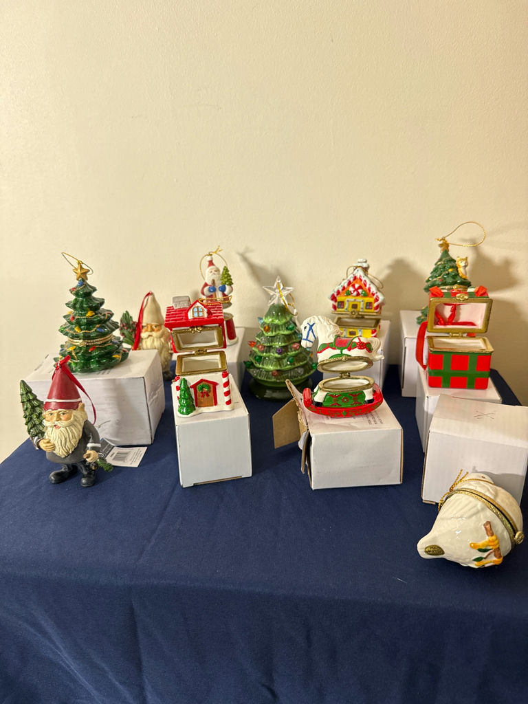 Assorted Christmas Ornaments and Figurines - image 1 of 4