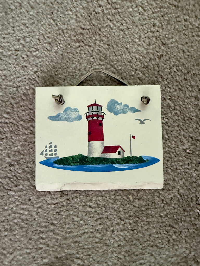 Lighthouse-themed decorative miniatures and art - image 8 of 8