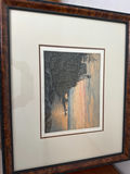 Tim Wong signed and numbered Framed coastal landscape print - thumbnail 1 of 5