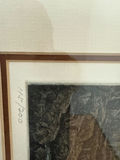 Tim Wong signed and numbered Framed coastal landscape print - thumbnail 4 of 5
