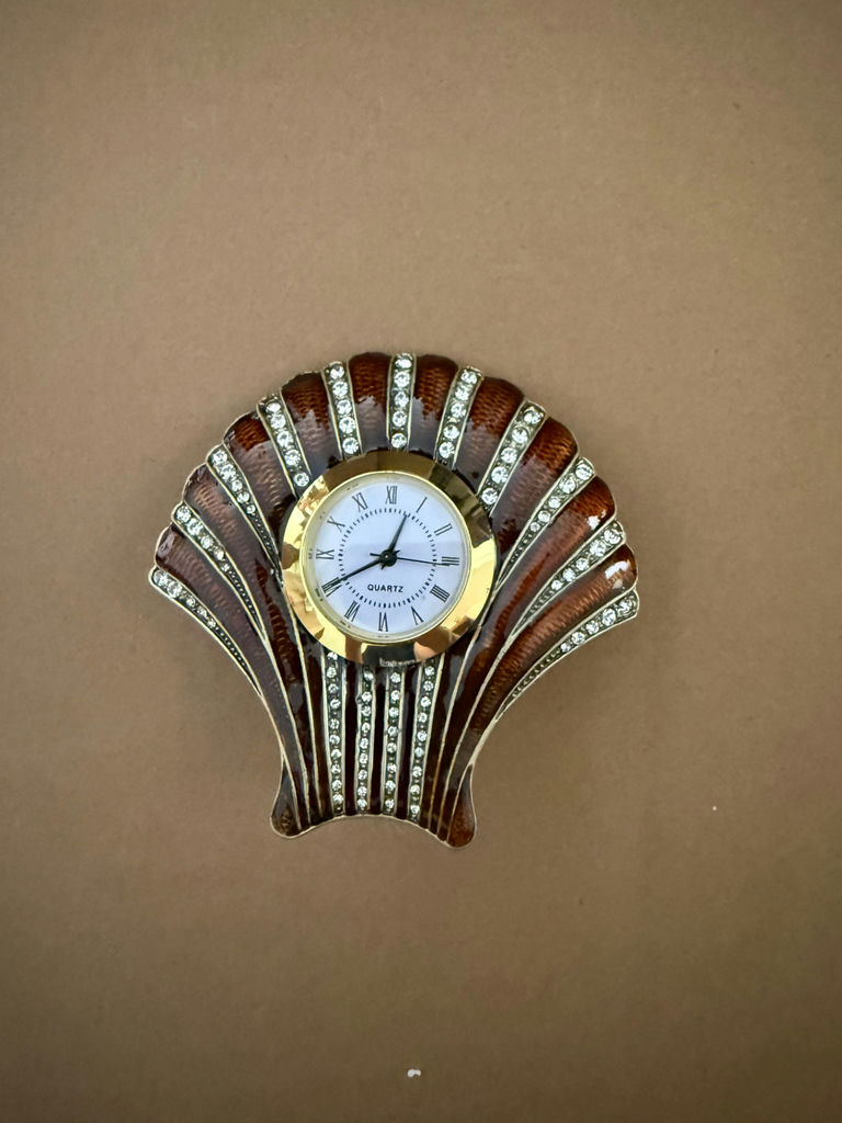 Three ornate decorative clocks - image 4 of 5