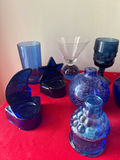Cobalt blue glassware collection - thumbnail 3 of 3