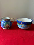 Nautical-themed ceramic mugs and glassware set - thumbnail 7 of 9