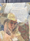 The Yellow Hat - George Guzzi Framed Collage - thumbnail 1 of 9