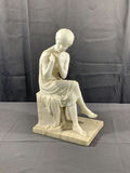 Sándor Járay Antique Alabaster Sculpture - thumbnail 1 of 11
