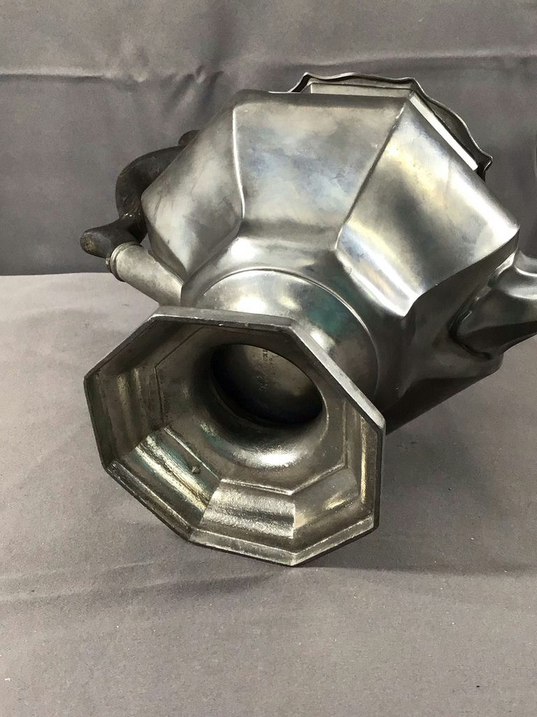 Antique James Dixon & Sons Pewter Teapot - image 7 of 8
