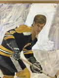 George Guzzi Signed Bobby Orr Painting - thumbnail 1 of 9
