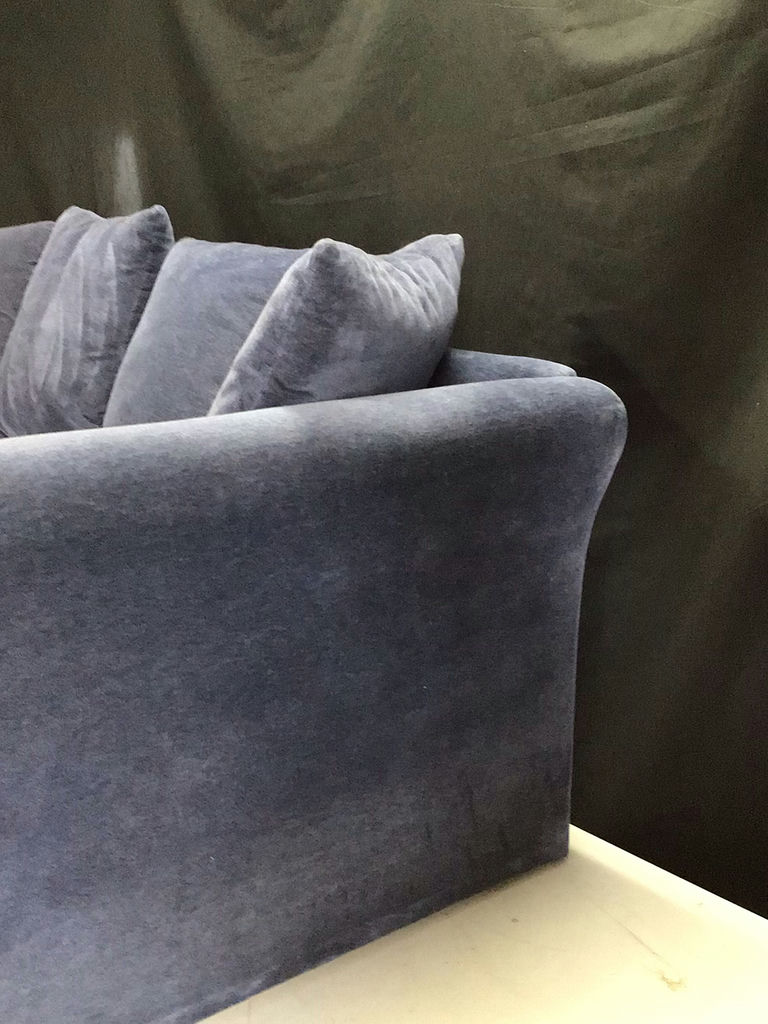 Essentials Blue Sofa - image 4 of 12