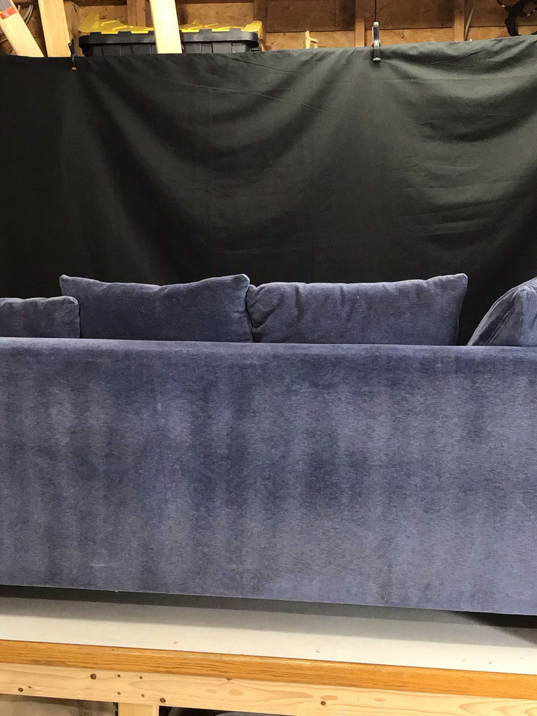 Essentials Blue Sofa - image 12 of 12