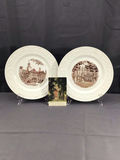 Wedgwood Brown University Collector Plates - thumbnail 1 of 7