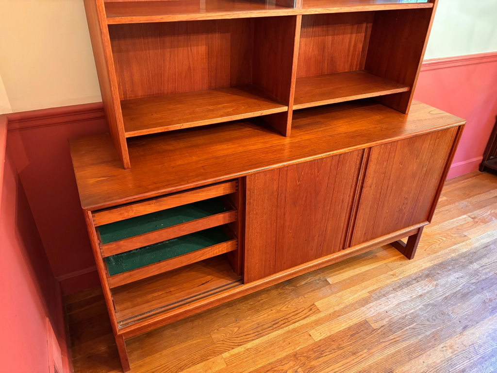 artfurn Teak Cabinet & Hutch - image 4 of 11