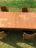 Large MCM Dining Table w/Leaves - thumbnail 10 of 13
