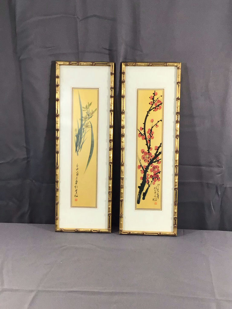 Liu Yeh-Jau Framed Chinese Brush Paintings - image 1 of 9
