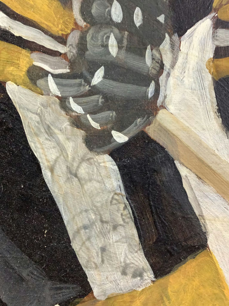 George Guzzi Signed Bobby Orr Painting - image 4 of 9