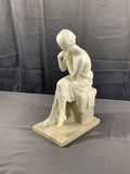 Sándor Járay Antique Alabaster Sculpture - thumbnail 7 of 11