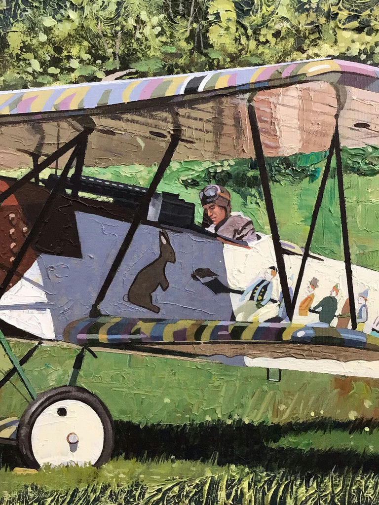Fokker DVII at Rhineback - George Guzzi - image 4 of 10