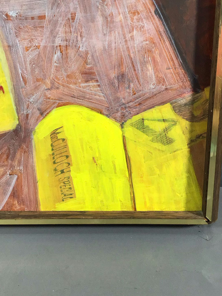 Bernie Fuchs Framed Original Racecar Art - image 4 of 10
